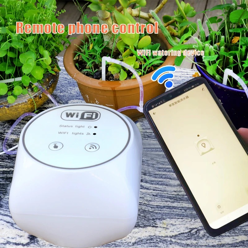 Smart Garden Iot - WiFi Automatic Watering Set Adjustable Drip