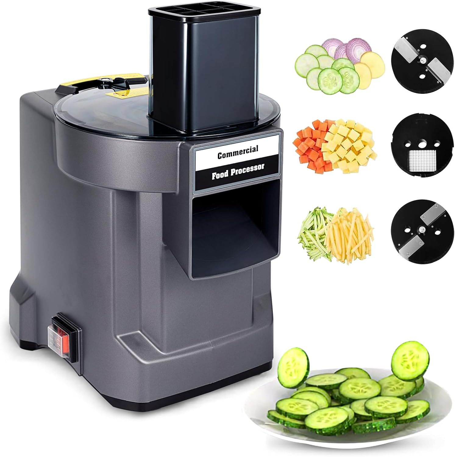 Smart Garden Kitchen - 110V/220V Commercial Vegetable Cutter 3 in