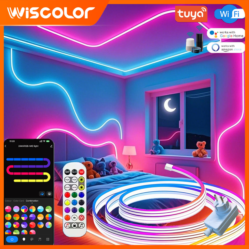 Smart Garden Rooms - WISCOLOR 24V TUYA WIFI LED Neon