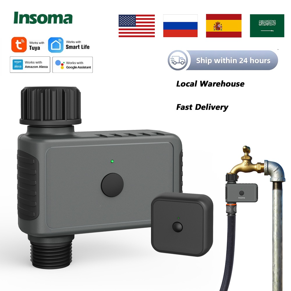 Smart Garden Iot - Insoma Wifi Automatic Sprinkle Timer Remote