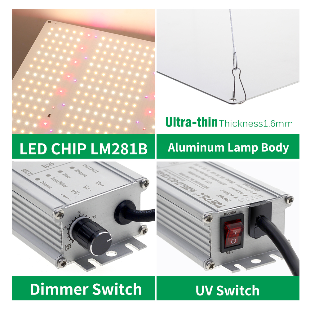 Indoor Plant Grow Light 120W/2 - Led Plant Light Strip ulasan dan harga
