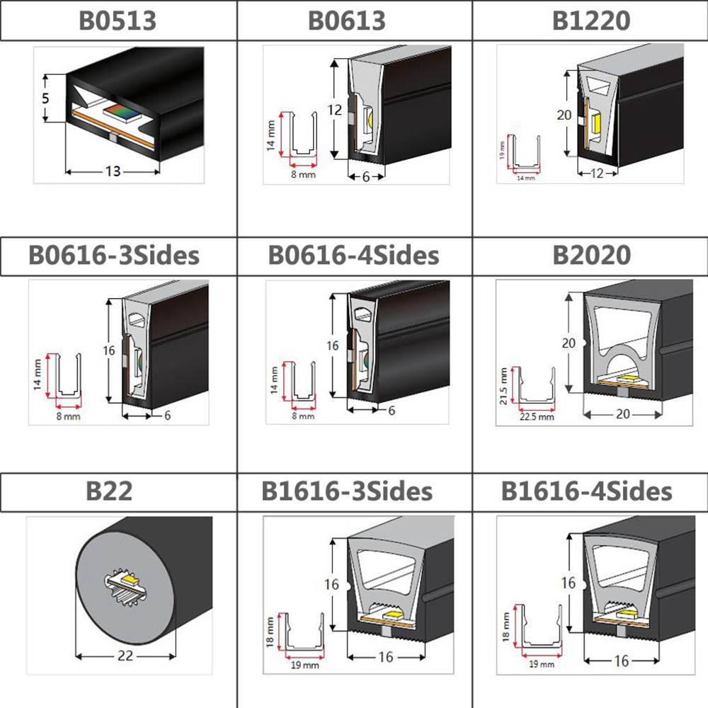 WS2812B WS2811 SK6812 LED Neon - Led Plant Light Strip ulasan dan harga
