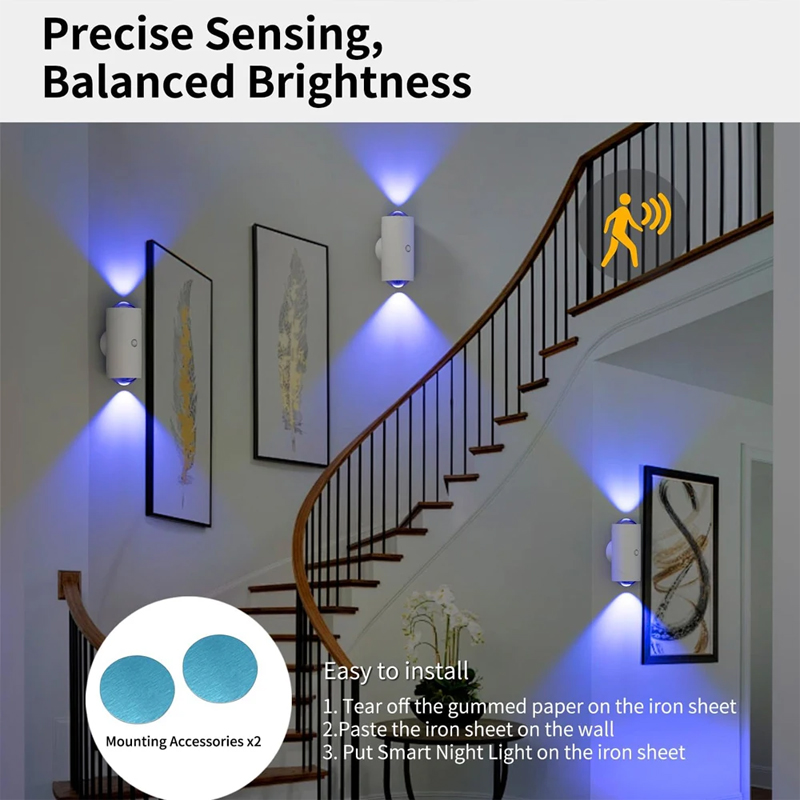 LED Wall Light Motion Sensor L - Smart Garden Rooms ulasan dan harga