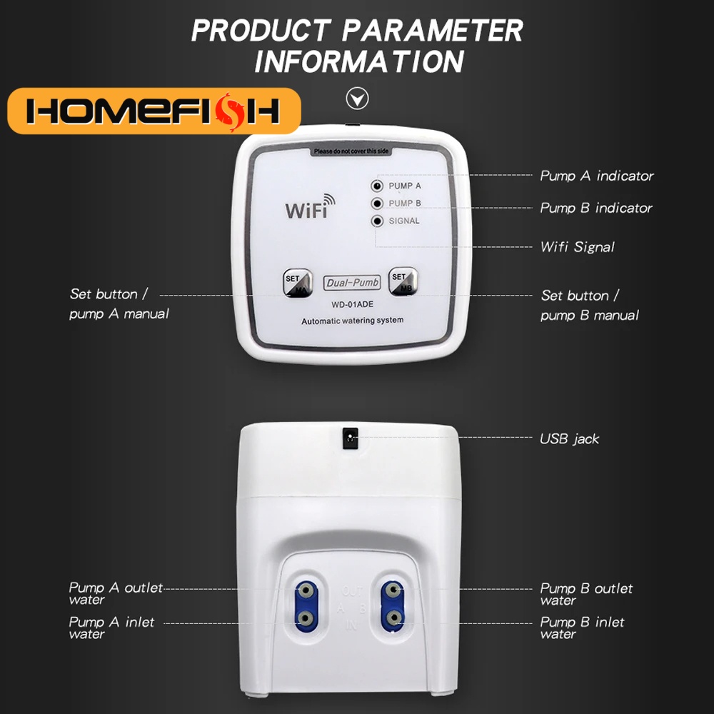 WIFI Intelligent Watering Devi - Smart Garden Iot ulasan dan harga