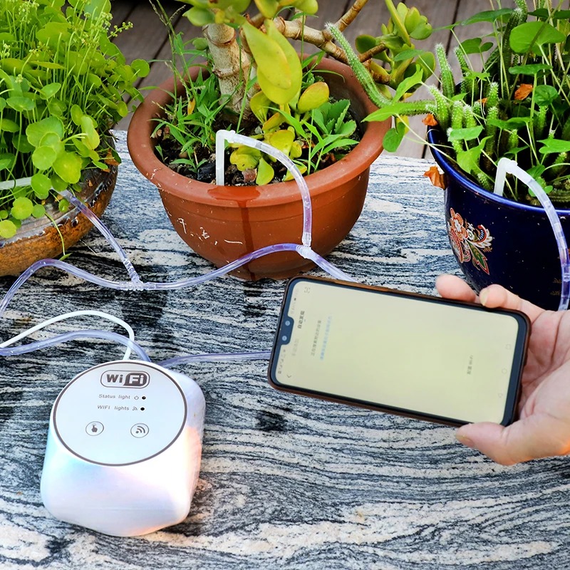WiFi Automatic Watering Set Ad - Smart Garden Iot ulasan dan harga