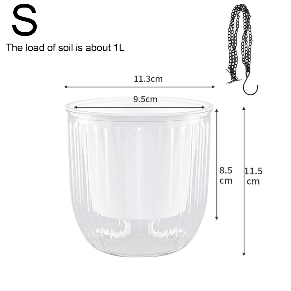 Drainage Flower Pot Self-Water - Smart Garden Design ulasan dan harga