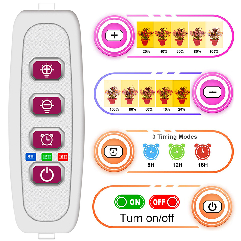 1/2/3/4Head LED Grow Light Str - Led Plant Light Strip ulasan dan harga