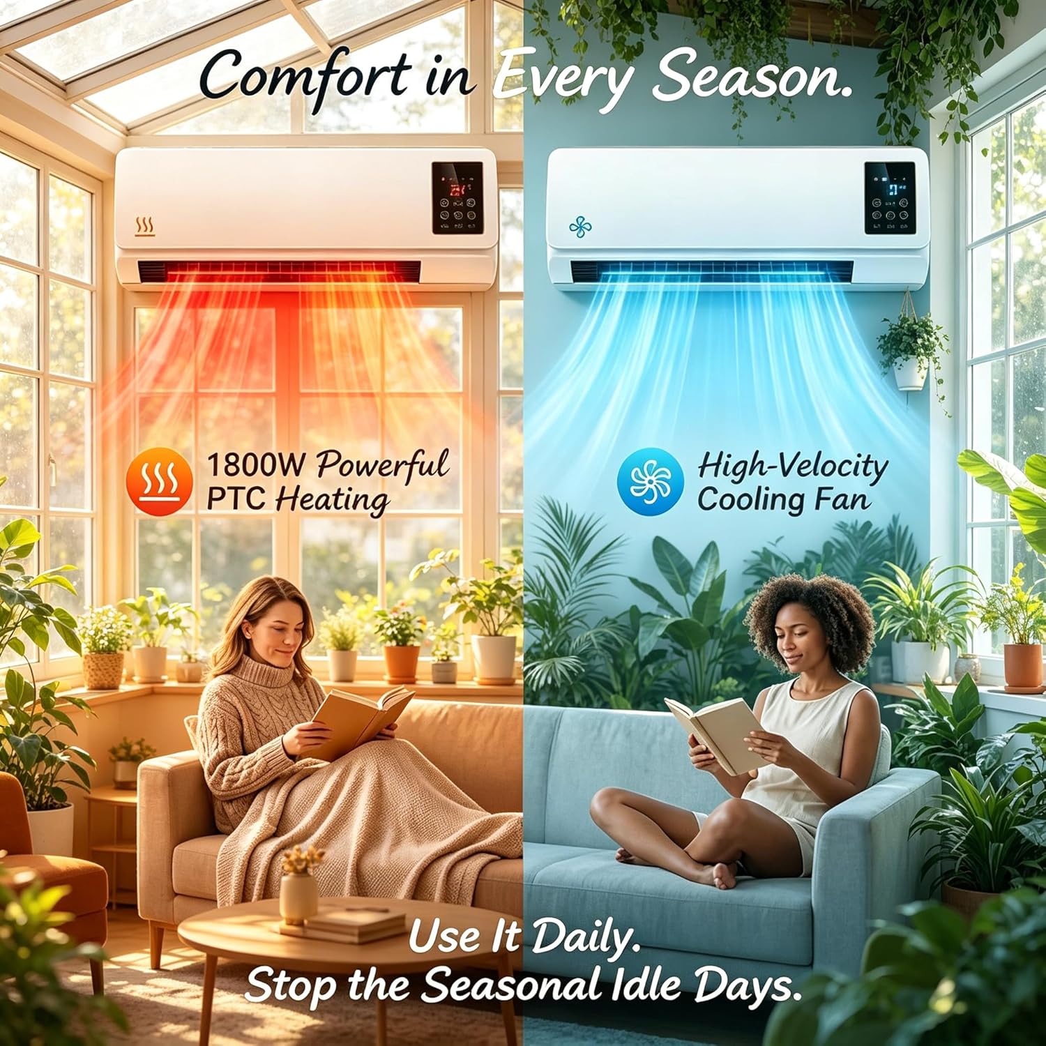 Wall Mount Ductless Air Condit - Smart Garden Rooms ulasan dan harga