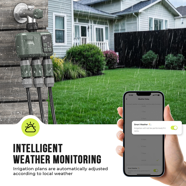 New Design Three Outlet Smart  - Smart Garden Design ulasan dan harga