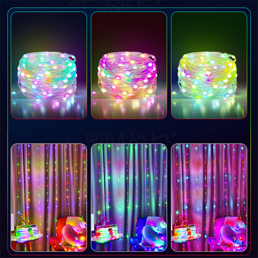 2024 New Year Smart Garland Re - Smart Garden Rooms ulasan dan harga