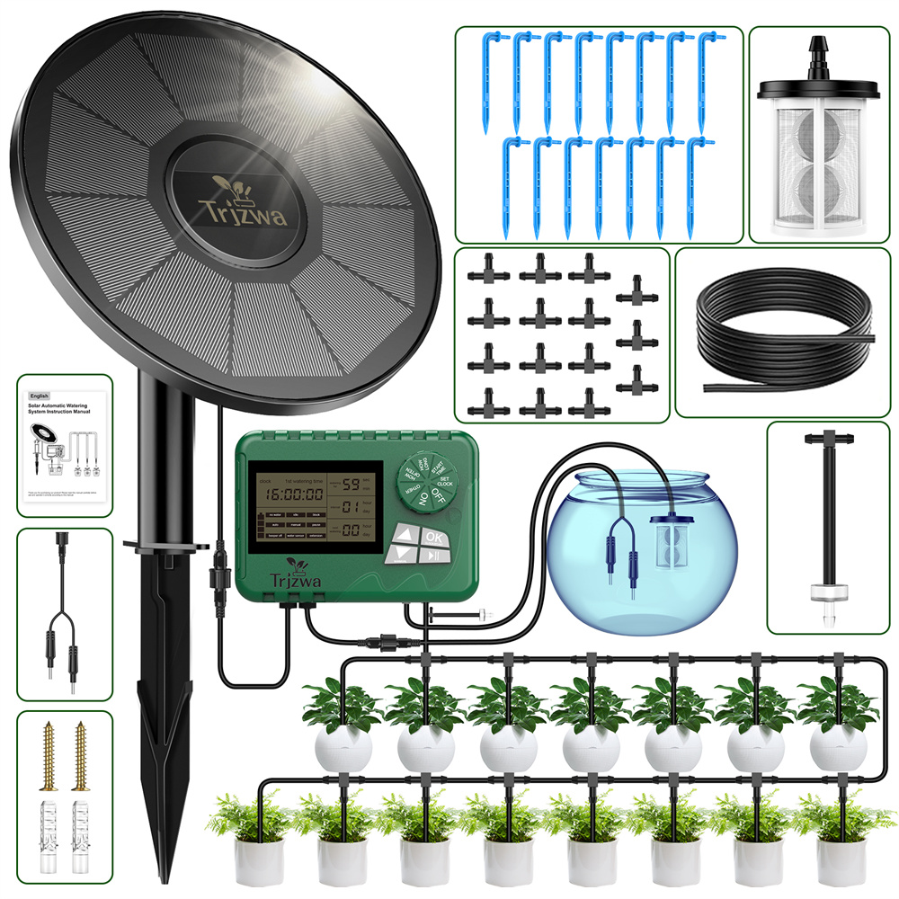 Solar Drip Irrigation System w - Smart Garden Kitchen ulasan dan harga