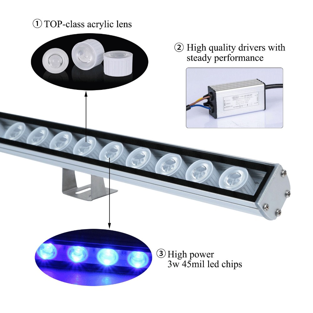 54W 81W 108W LED Bar Light IP6 - Led Plant Light Strip ulasan dan harga