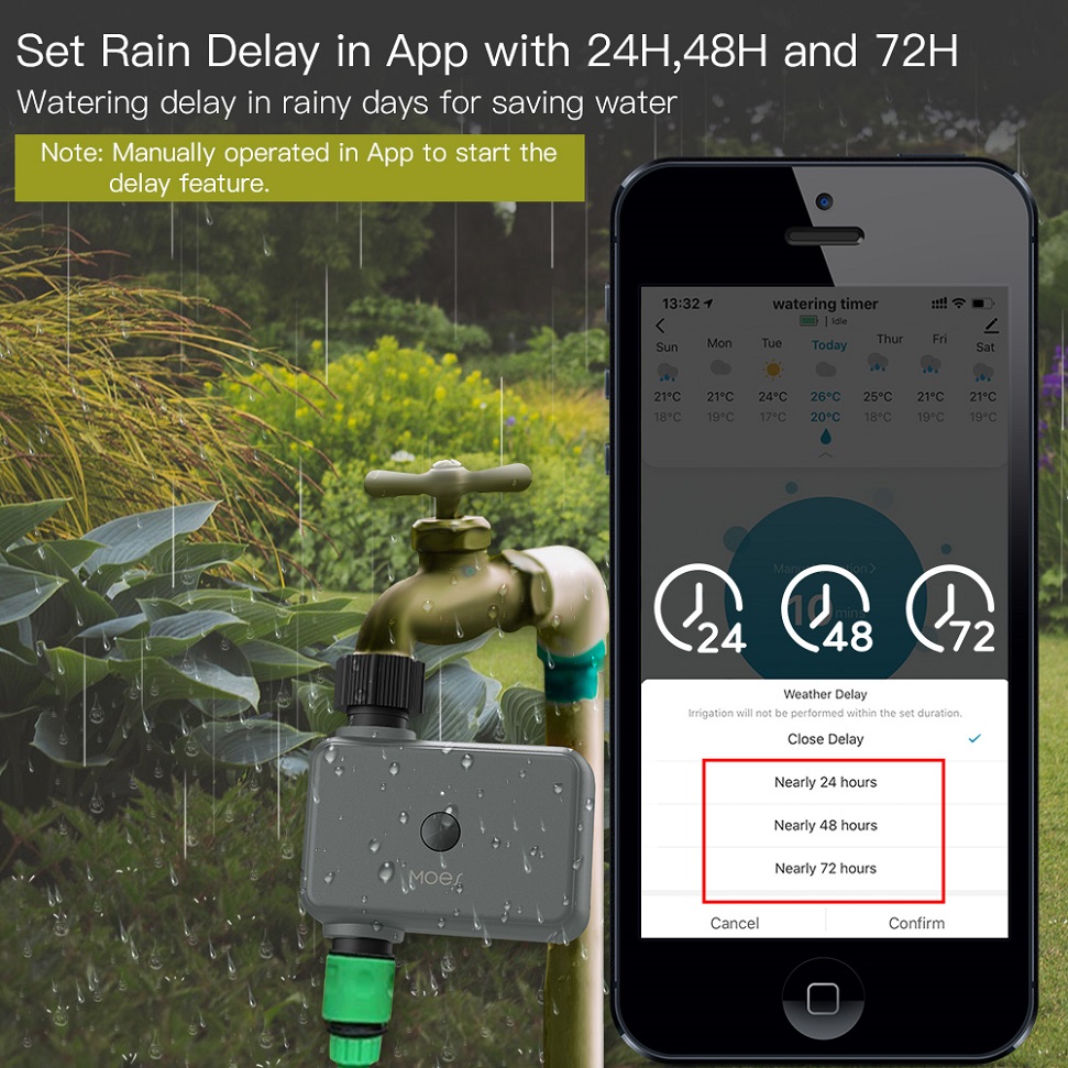 BLuetooth Valve Garden Waterin - Smart Garden Iot ulasan dan harga