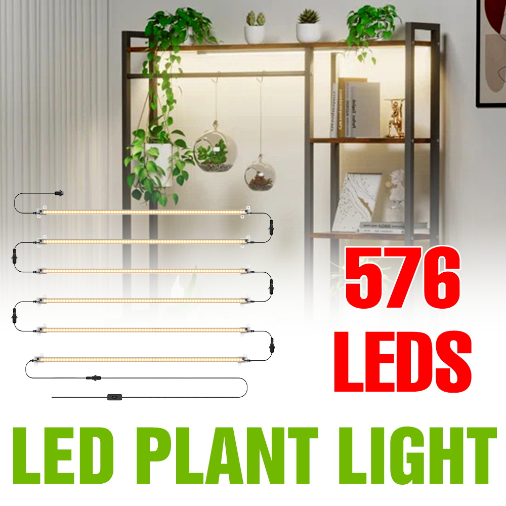 12 Head LED Grow Light Strip F - Led Plant Light Strip ulasan dan harga