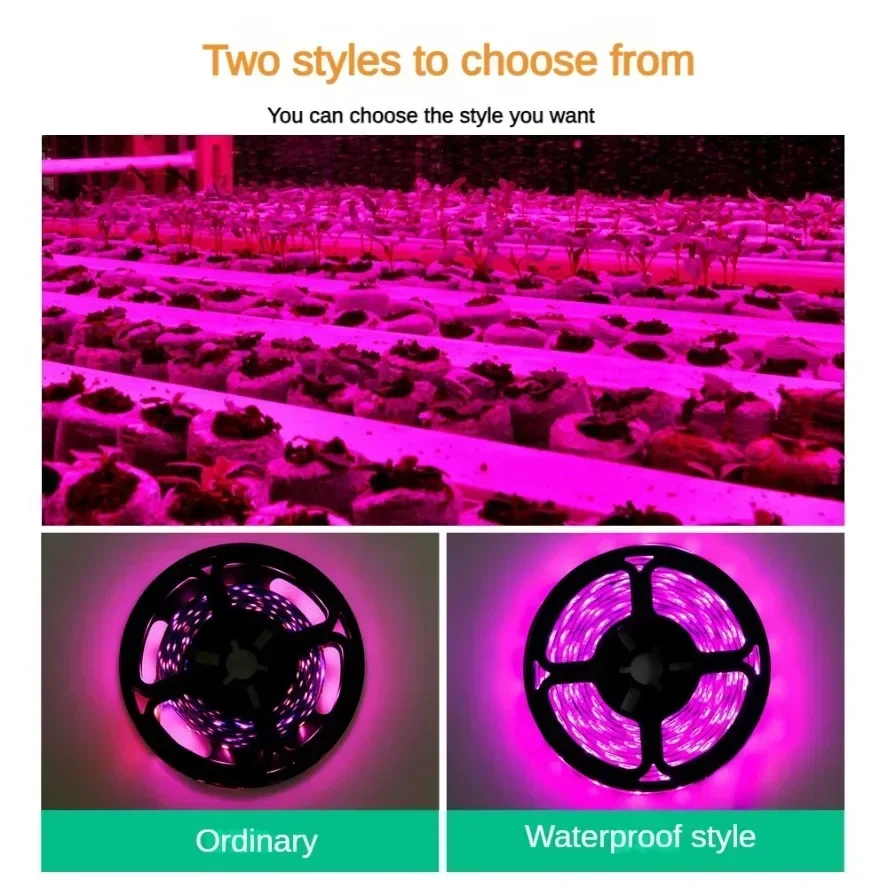 USB Touch Switch Dimmable 5V L - Led Plant Light Strip ulasan dan harga