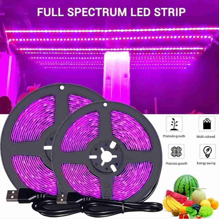 1M/2M/3M/5M/10M LED Full Spect - Led Plant Light Strip ulasan dan harga