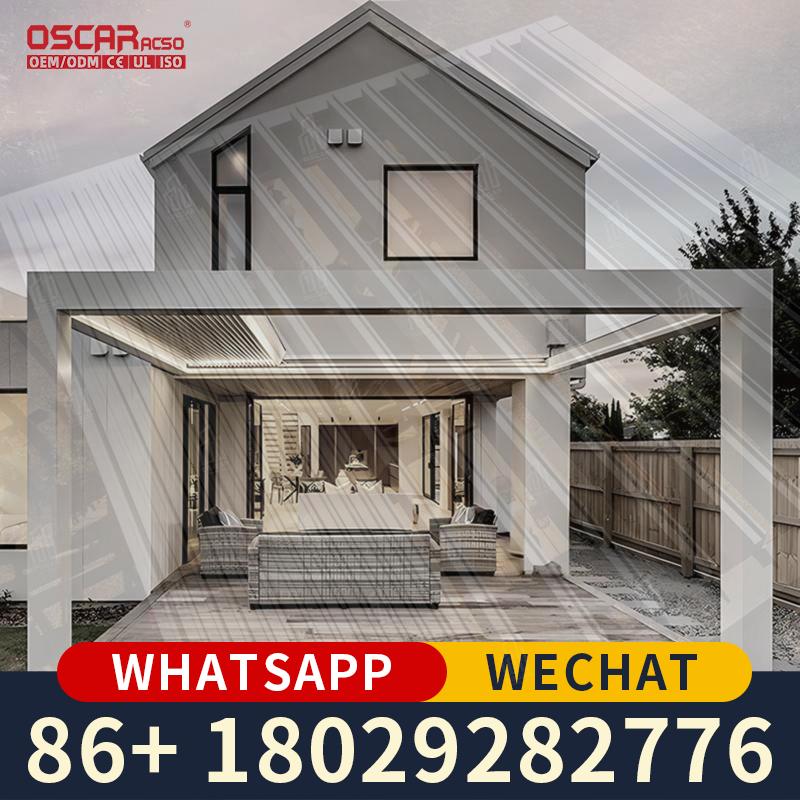 4x3M 3x4M Modern Aluminum Perg - Smart Garden Design ulasan dan harga