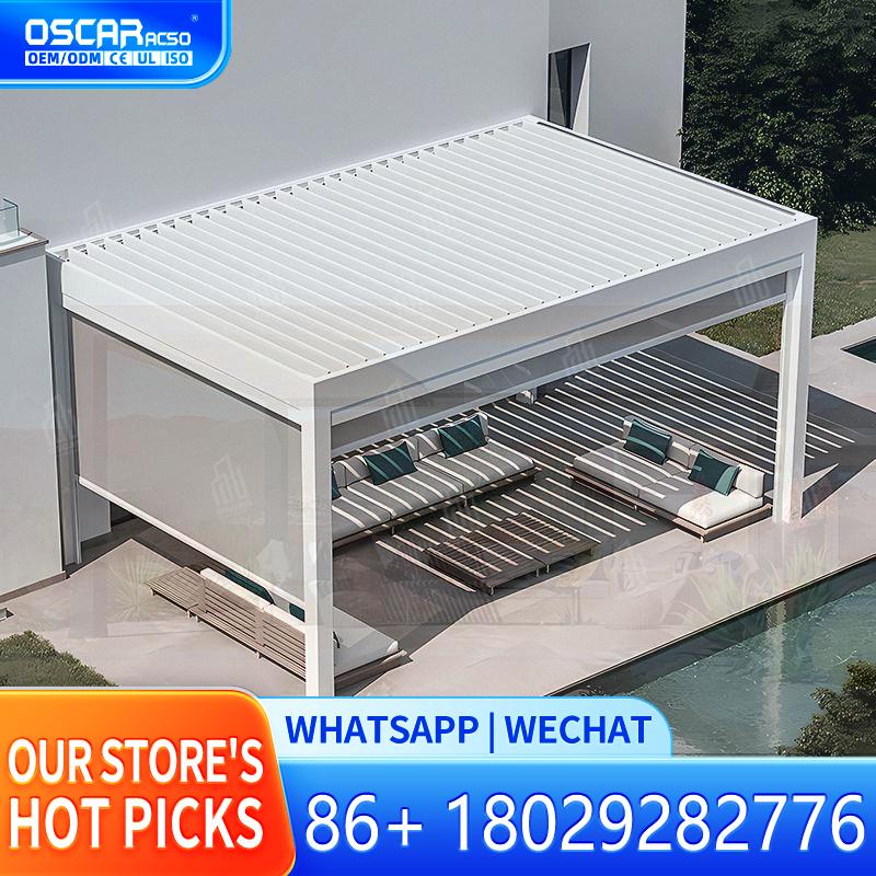 4x3M 3x4M Modern Aluminum Perg - Smart Garden Design ulasan dan harga