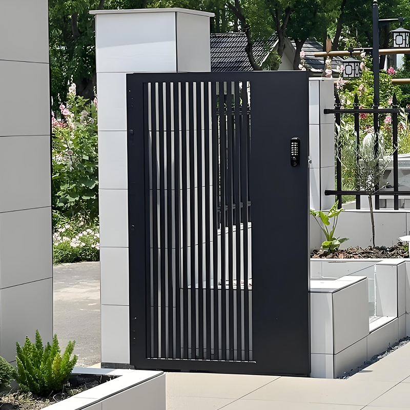 Electric Gate  Modern Design E - Smart Garden Design ulasan dan harga