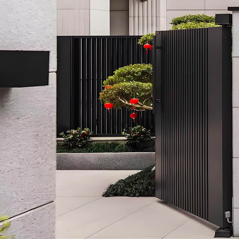 Electric Gate  Modern Design E - Smart Garden Design ulasan dan harga