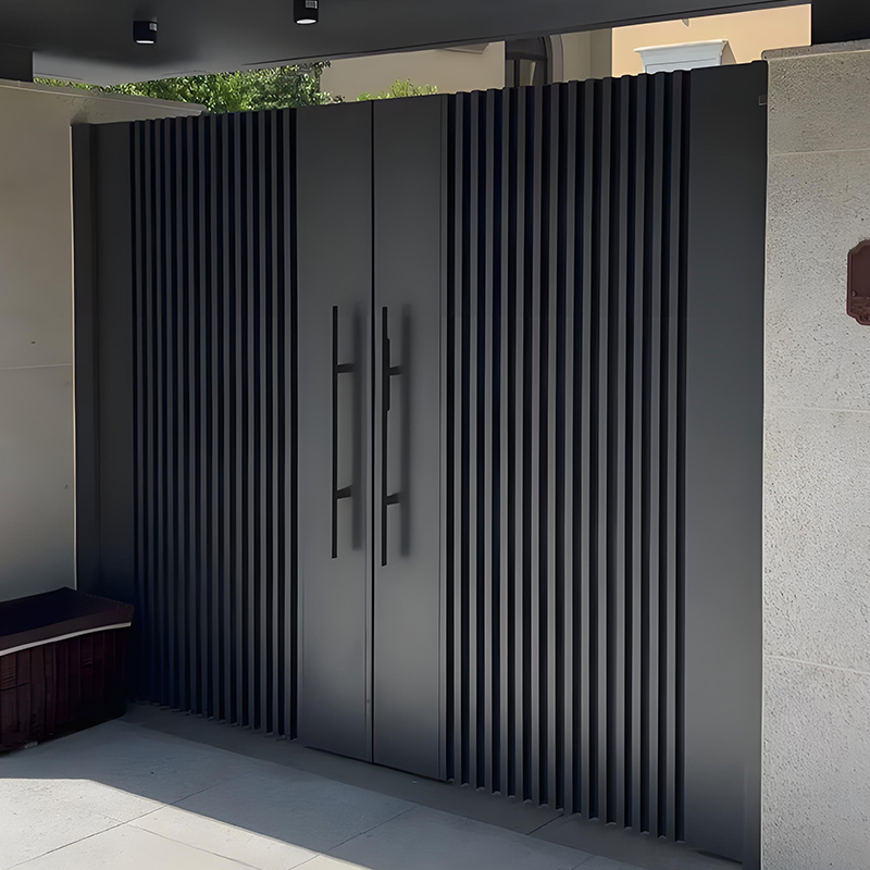 Electric Gate  Modern Design E - Smart Garden Design ulasan dan harga