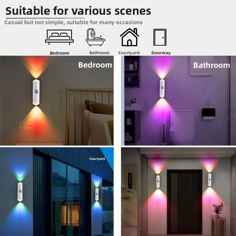 Smart RGB Double-head Wall Lig - Smart Garden Rooms ulasan dan harga
