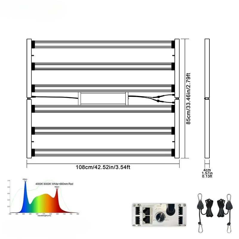 High Power Commercial LED Grow - Led Plant Light Strip ulasan dan harga