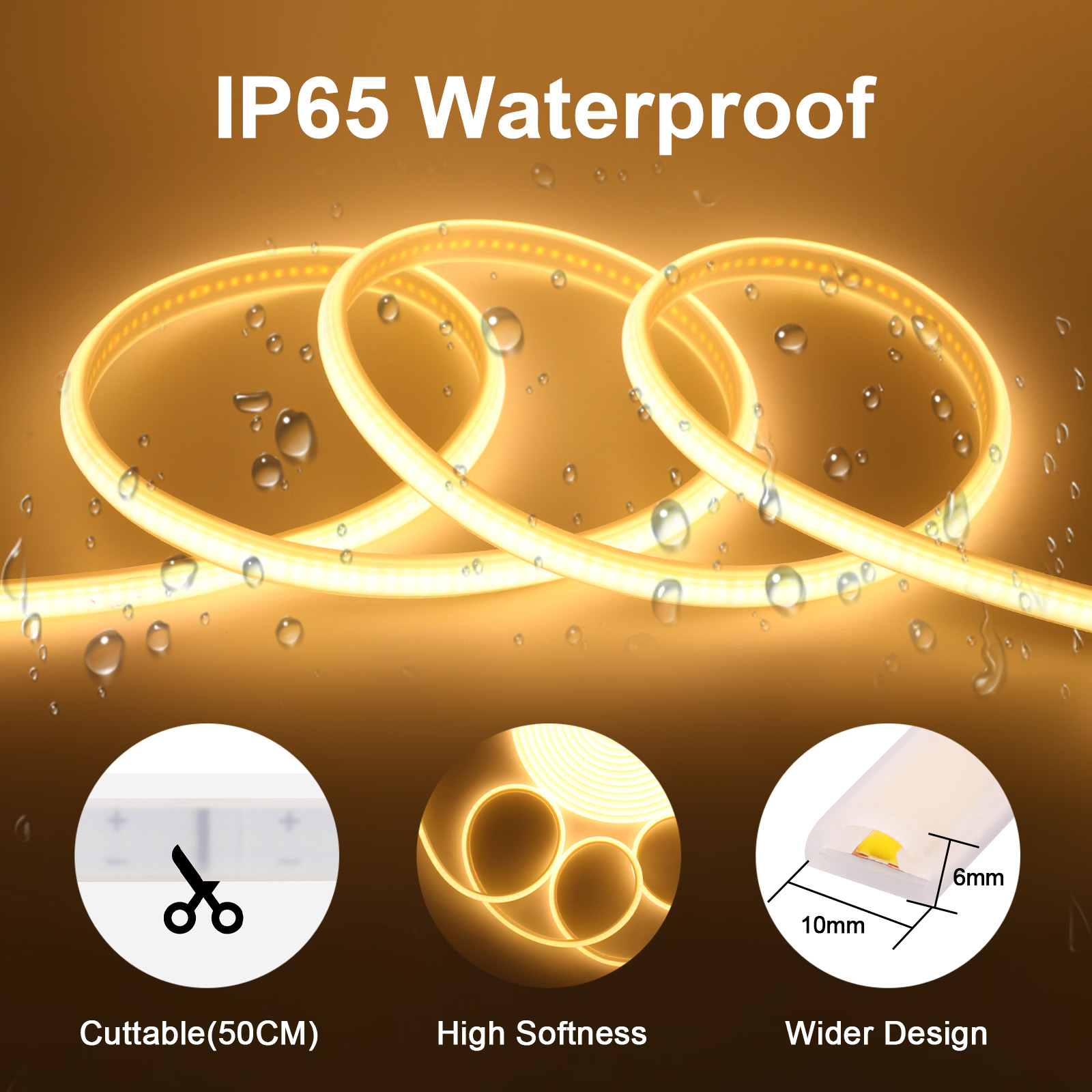 Dimmable COB LED Strip Light 2 - Led Plant Light Strip ulasan dan harga